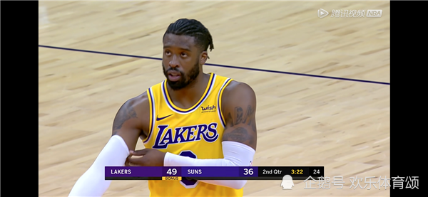  詹姆斯三双助湖人险胜马刺  